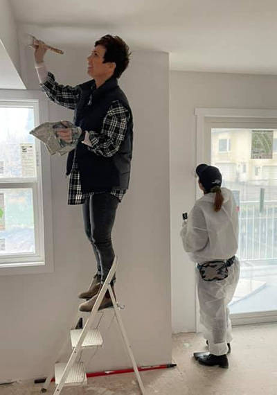 Habitat for Humanity Painting Touchup